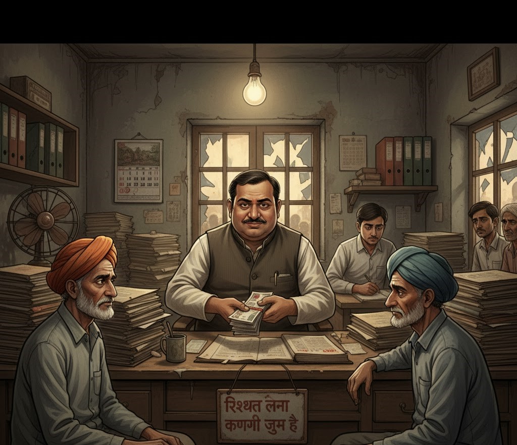 एमपी में भ्रष्टाचार पर कड़ा प्रहार: ₹7,000 की रिश्वत लेने वाले पटवारी को 4 साल की सजा, कोर्ट ने कहा– “लोकसेवा में विश्वासघात”