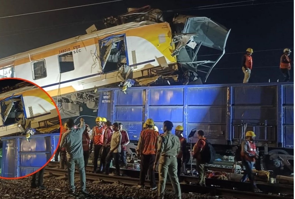 बिलासपुर ट्रेन हादसा: रेलवे ने बताई दुर्घटना की प्राथमिक वजह, राहत-बचाव जारी; मृतकों की संख्या बढ़ने की आशंका