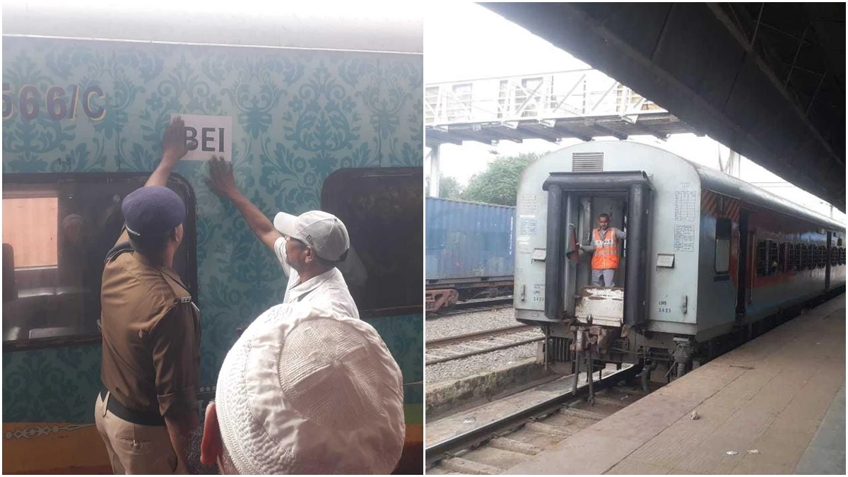 संपर्क क्रांति एक्सप्रेस में भारी अव्यवस्था: रिज़र्वेशन के बावजूद यात्रियों को सीट नहीं, शिकायत पर भी नहीं मिली सहायता