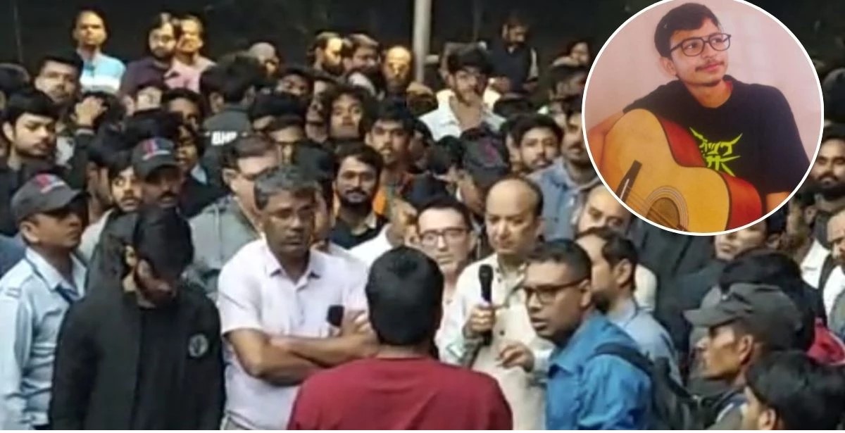 IIT भिलाई में छात्र की मौत से हंगामा, देर रात डायरेक्टर ने लिए दो अहम फैसले