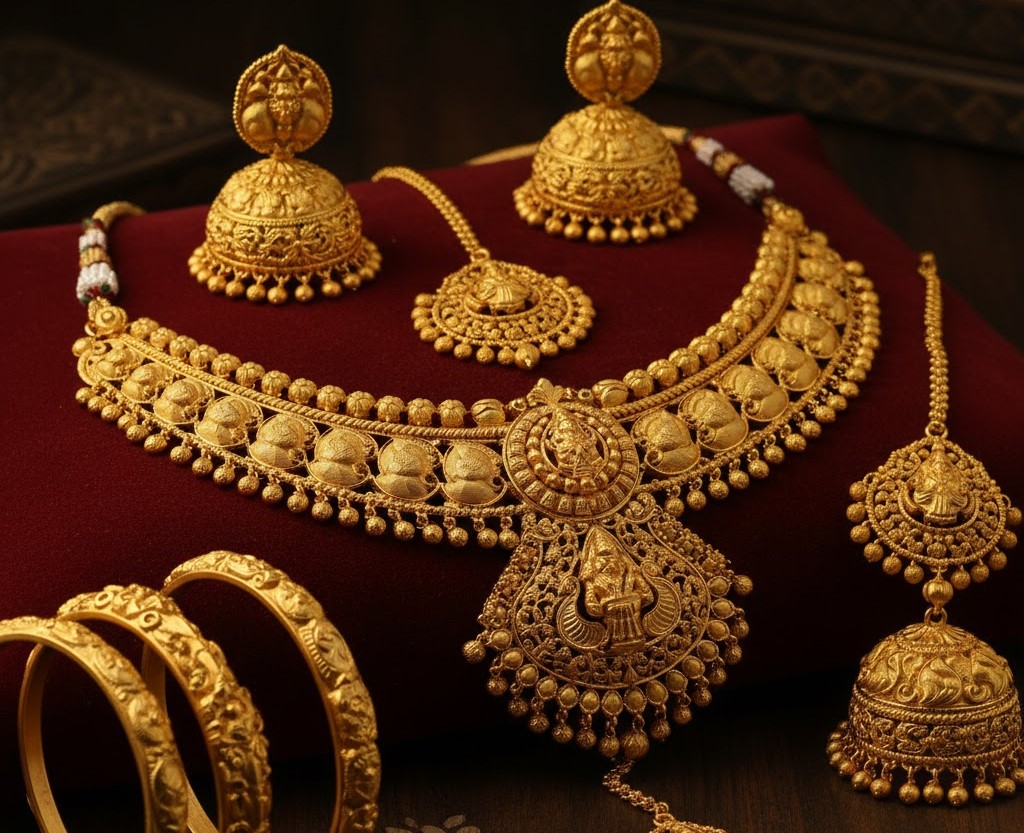 शादी के सीजन में सोने-चांदी की बढ़ी चमक: आज 24 कैरेट सोना ₹12,299 प्रति ग्राम, चांदी ₹1,48,906 प्रति किलो