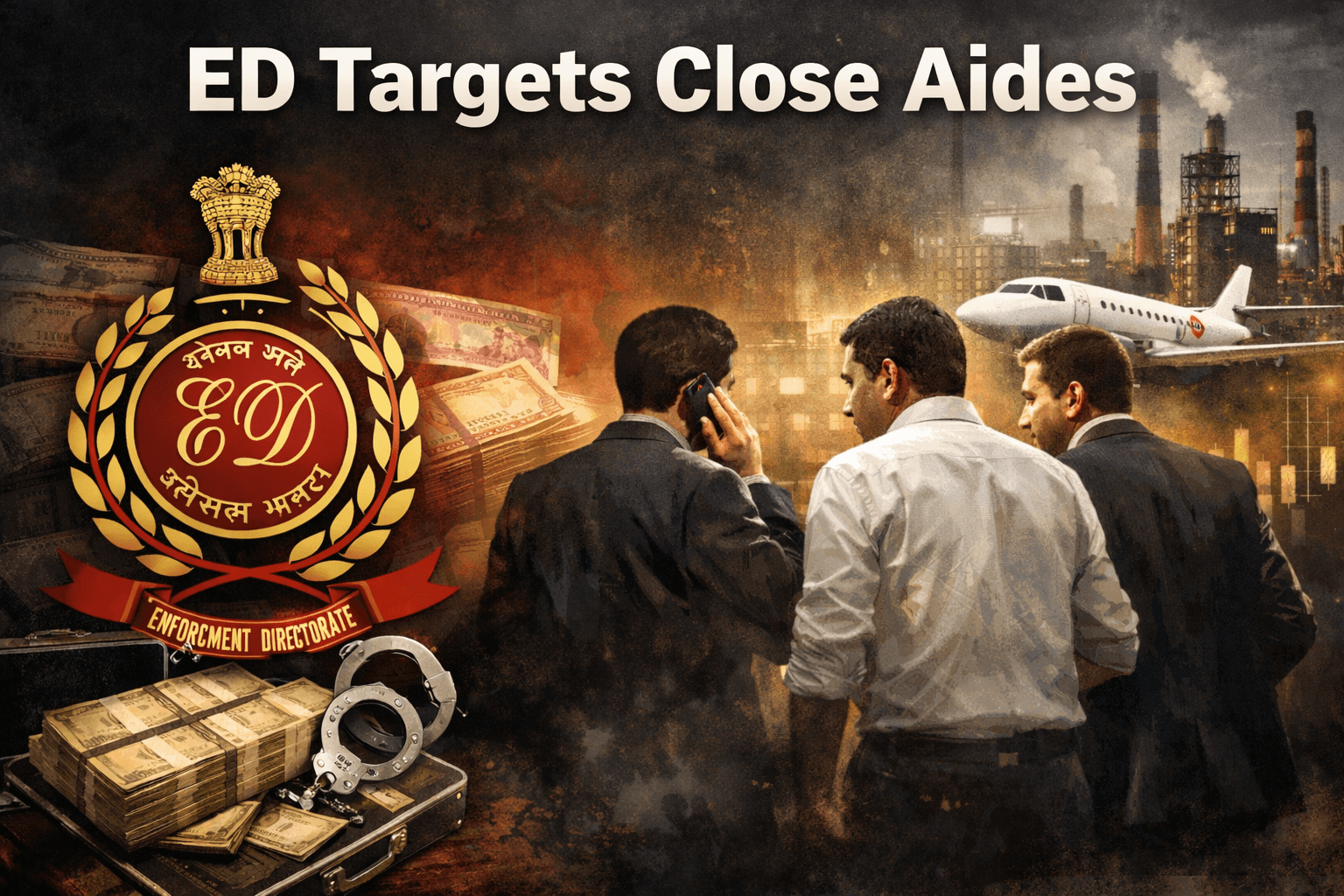 ED Targets Close Aides – उद्योगपतियों के करीबी लोगों पर ईडी का फोकस