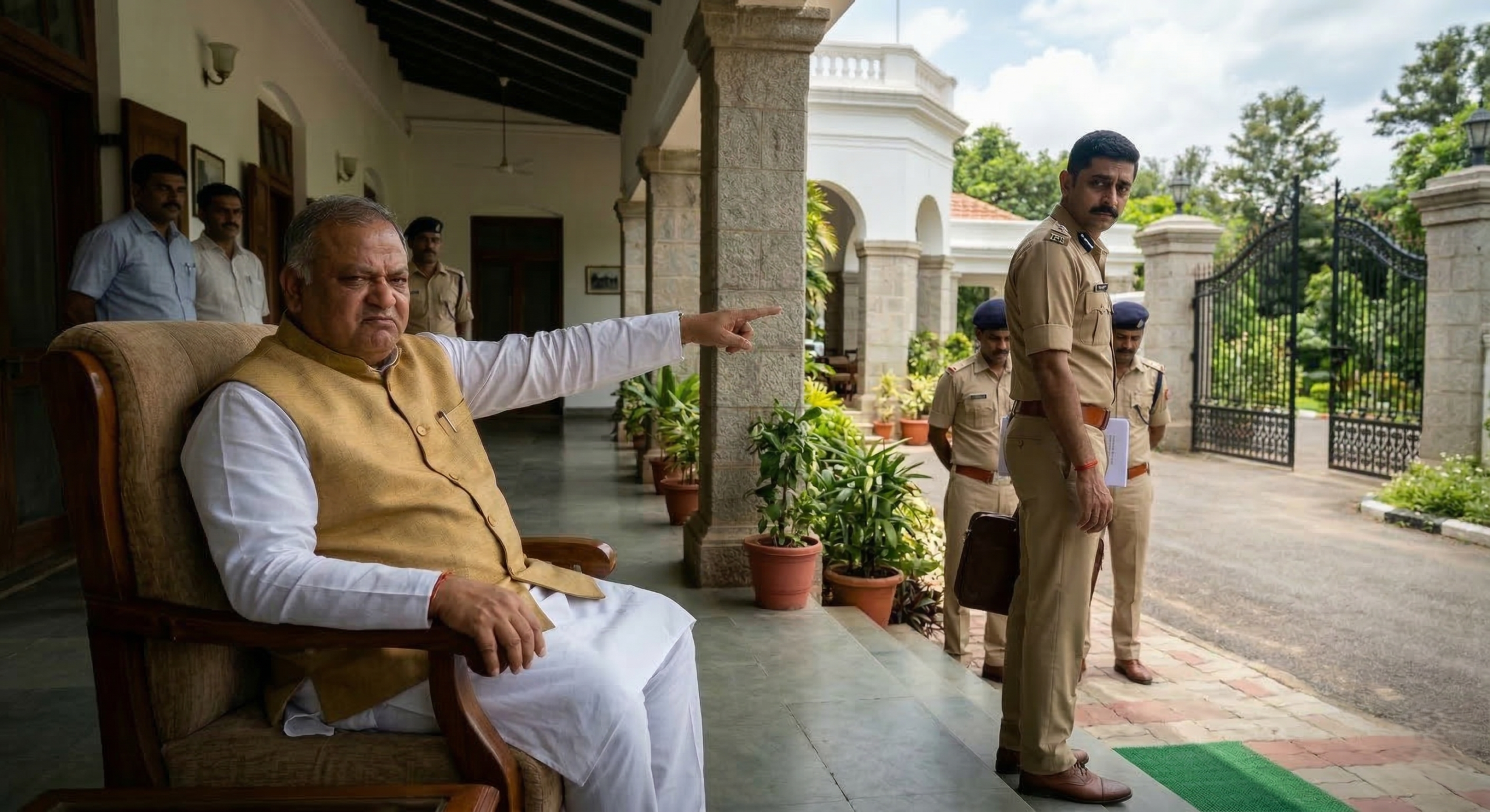 ‘पावर’ का पलड़ा भारी: हार के बाद भी पूर्व मंत्री का बंगले पर ‘कब्जा’, IPS अफसर बेघर