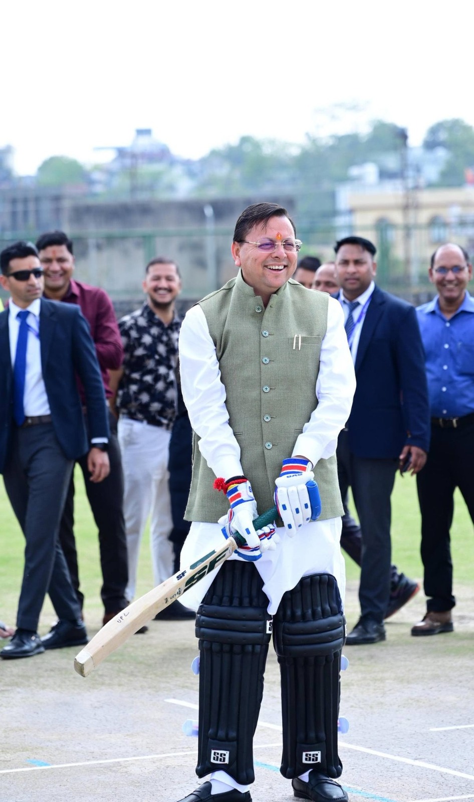 मंजुल सिंह मांजिला स्मृति क्रिकेट टूर्नामेंट में सीएम धामी ने किया उद्घाटन, खिलाड़ियों को किया प्रोत्साहित