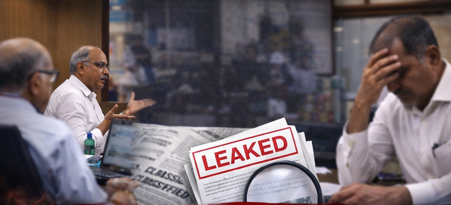 भोपाल की गलियों में ‘लीक रिपोर्ट’ का हंगामा: सत्ता के गलियारों में खलबली