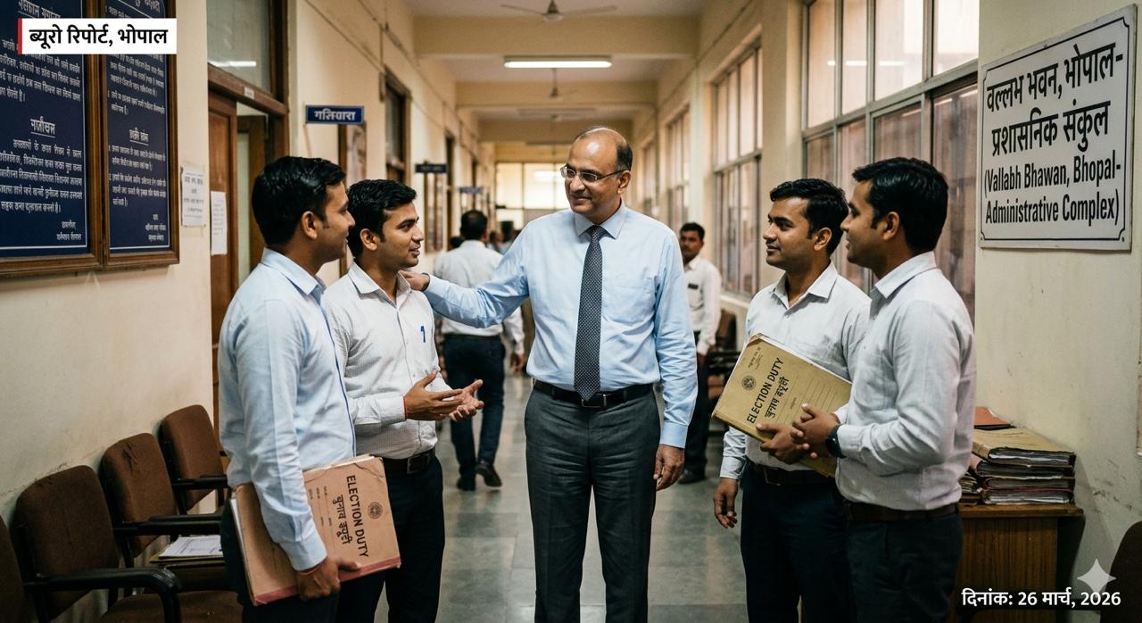 ब्रांडवाणी एक्सक्लूसिव: मध्य प्रदेश के प्रशासनिक गलियारों में चर्चा का केंद्र; ‘बड़े साहब’ का बदला व्यवहार