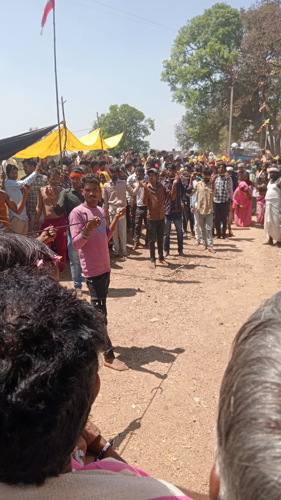 दमोह/हटरी: चौंसठ योगिनी धाम में नवमी पर उमड़ा आस्था का सैलाब