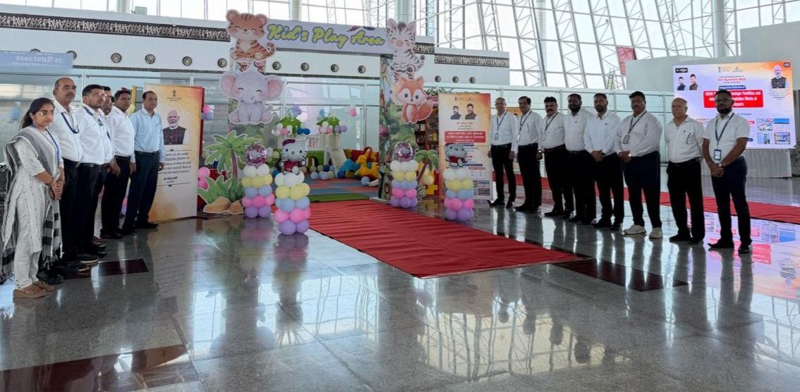 खजुराहो: राम मोहन नायडू ने किया 57 हवाई अड्डों पर जन सुविधाओं का वर्चुअल शुभारंभ