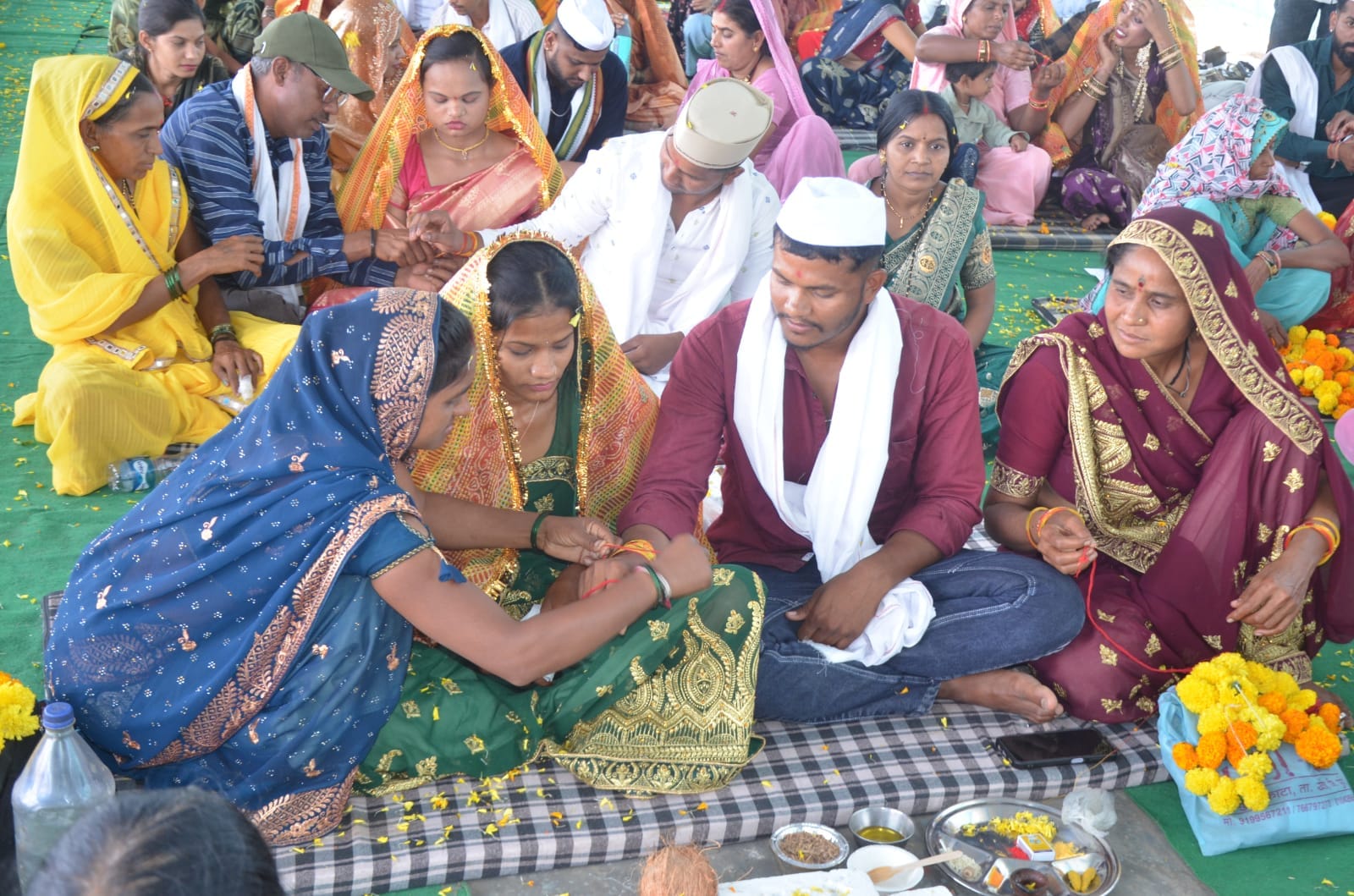 बुरहानपुर: मुख्यमंत्री कन्या विवाह योजना में 197 नवदंपत्ति एक सूत्र में बंधे