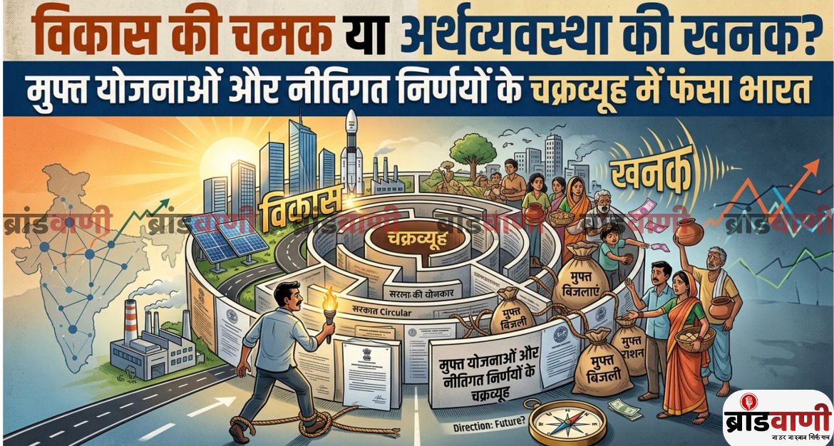 ‘फ्रीबीज’ की राजनीति पर बहस तेज: क्या मुफ्त योजनाएँ देश की अर्थव्यवस्था और युवा शक्ति पर बन रहीं बोझ?