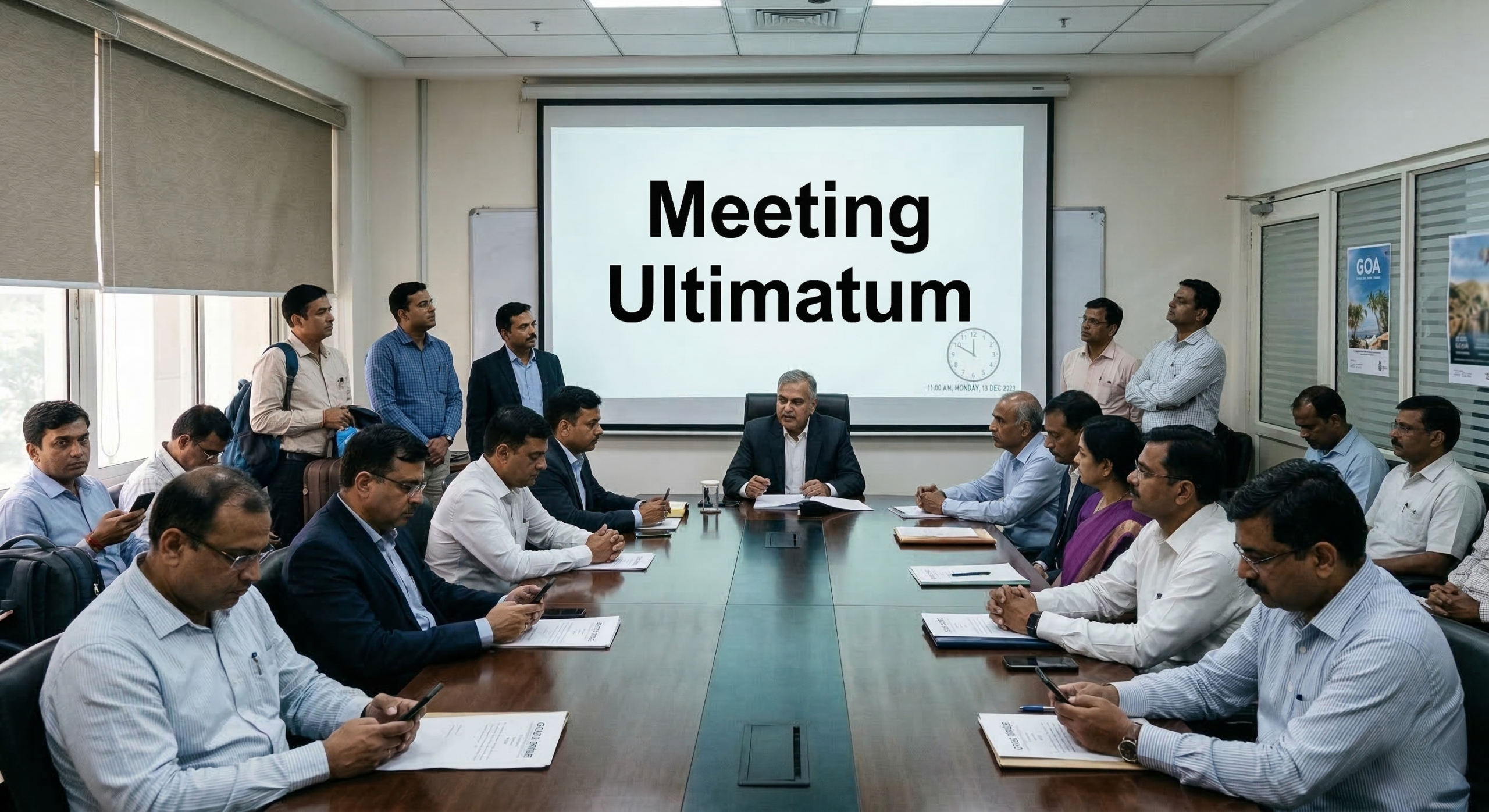 छुट्टियों पर ‘साहब’ का पहरा: रिलैक्स के मूड में आए अफसरों को मीटिंग का ‘अल्टीमेटम’