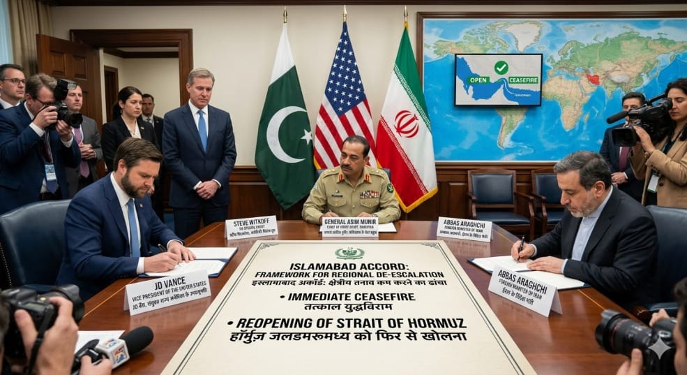 पश्चिम एशिया में शांति के लिए नया कूटनीतिक प्रस्ताव: अमेरिका-ईरान संघर्ष में पाकिस्तान की मध्यस्थता; Islamabad Accord का तमाशा