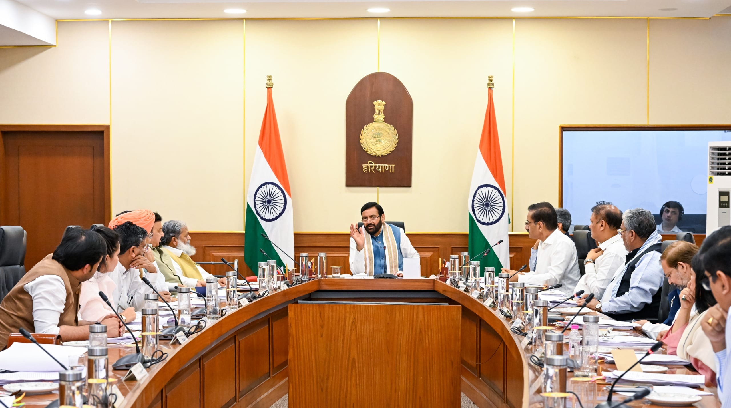 हरियाणा कैबिनेट बैठक: विकास योजनाओं को गति देने पर मुख्यमंत्री का जोर