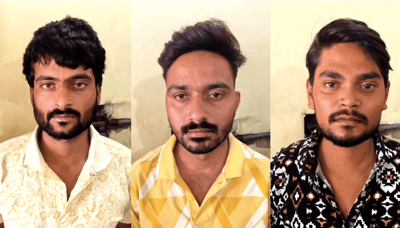 ग्वालियर: पुलिस और बदमाशों के बीच मुठभेड़, तीन गिरफ्तार, एक फरार