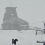 केदारनाथ snowfall