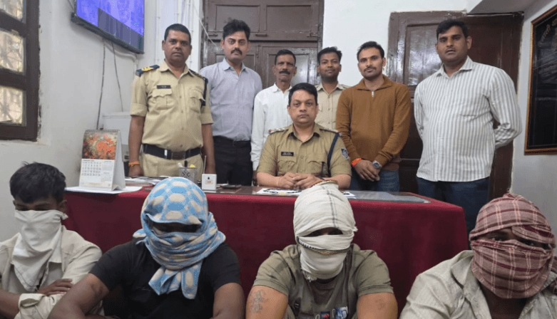 ग्वालियर जीआरपी ने अंतरराज्यीय जेवरात चोर गिरोह का किया पर्दाफाश, चार आरोपी गिरफ्तार