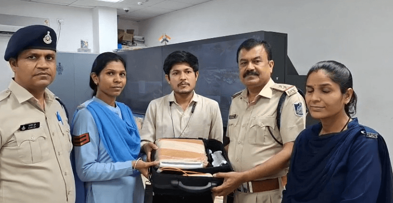 सागर: ऑटो में छूटी PFT मशीन, पुलिस ने तेजी से किया रिकवर