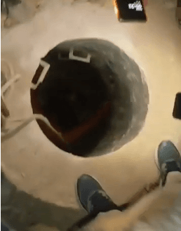 ग्वालियर: खुले चैंबर में गिरी 75 वर्षीय महिला, नगर निगम की लापरवाही से हादसा