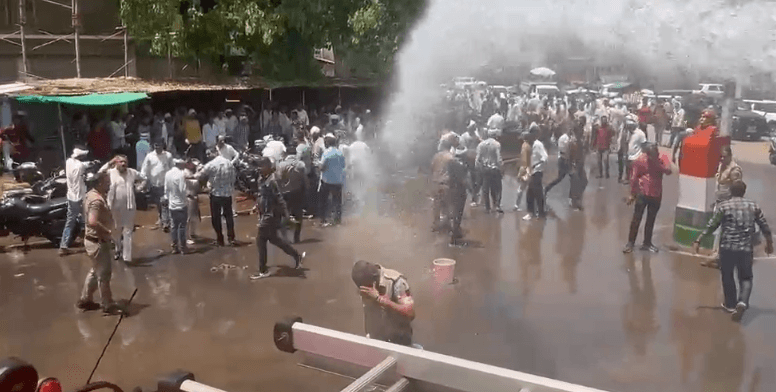 गाडरवारा में CM मोहन यादव के बयान पर कौरव समाज का प्रदर्शन, पुतला दहन कर मांगी माफी