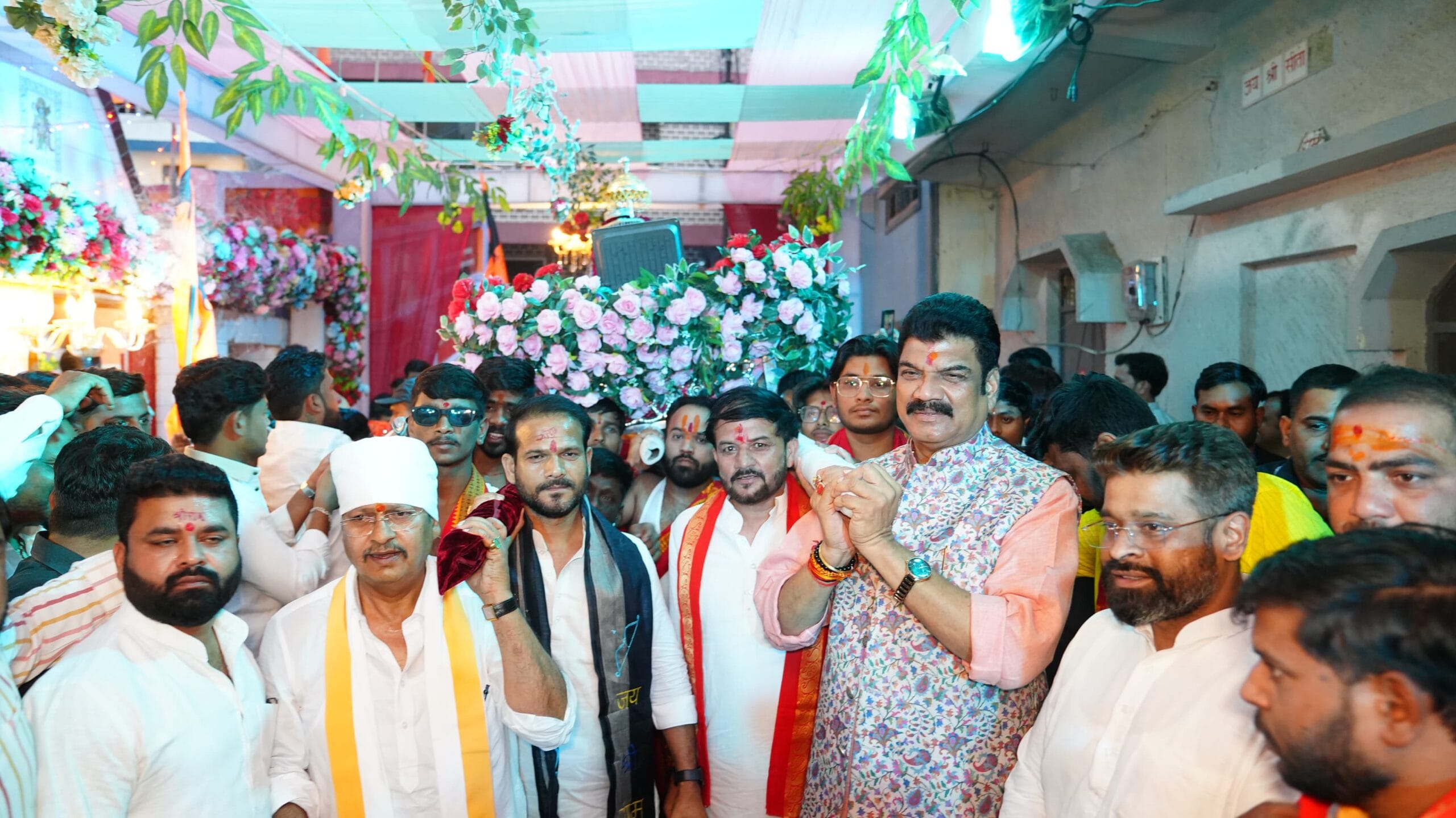 सागर: मंत्री गोविंद सिंह राजपूत ने हनुमान प्राकट्योत्सव में लिया भाग, हजारों श्रद्धालुओं ने की भागीदारी