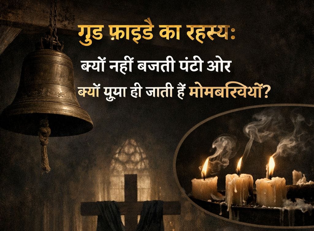 गुड फ्राइडे का रहस्य: चर्च में मौन और बुझी मोमबत्तियों के पीछे कारण