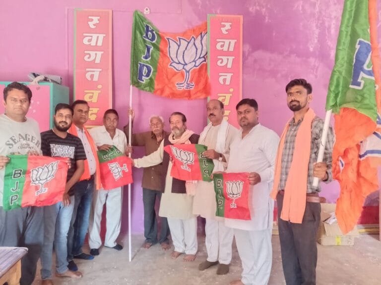 टीकमगढ़/लिधौरा: भाजपा स्थापना दिवस पर दिखा कार्यकर्ताओं का उत्साह