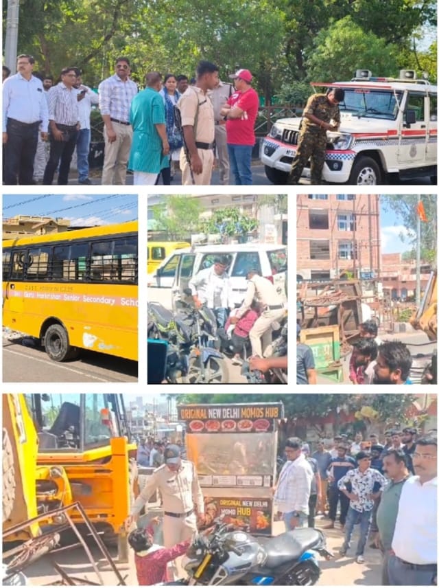 टीकमगढ़: सिविल लाइन रोड पर अतिक्रमण हटाने की बड़ी कार्रवाई, प्रशासन ने हटाए अवैध कब्जे