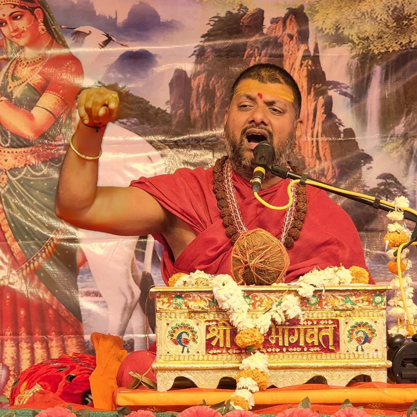 सुरई ग्राम पंचायत में श्रीमद्भागवत महापुराण कथा: भक्ति और ज्ञान की अनुपम धारा