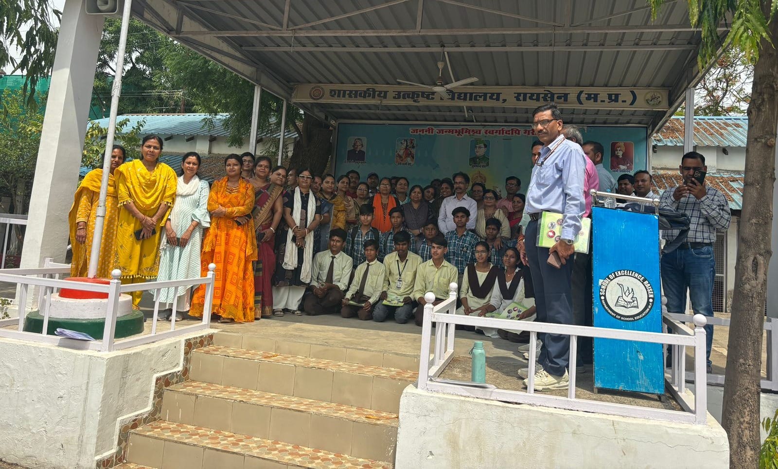 रायसेन में भूकंप जागरूकता कार्यशाला, छात्रों को दिया गया प्रशिक्षण