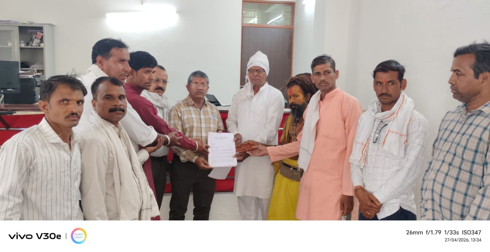 खंडवा में गौ सम्मान आह्वान अभियान, गौमाता को राष्ट्रमाता घोषित करने सहित कई मांगों का ज्ञापन सौंपा