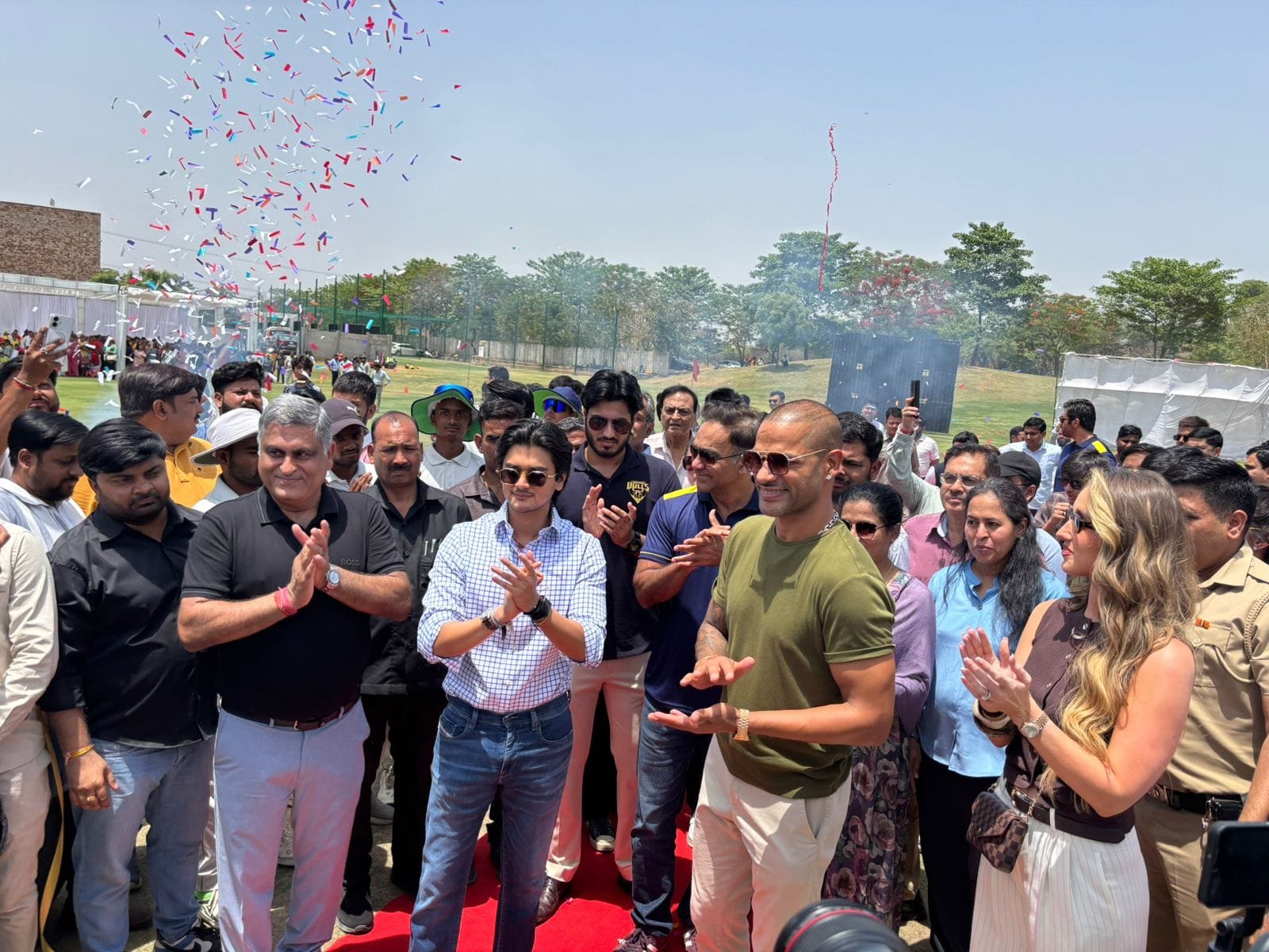 महानआर्यमन सिंधिया ने फेंकी गेंद शिखर धवन ने लिया डिफेंस; ग्वालियर में ‘दा वन हाई परफॉर्मेंस सेंटर’ का हुआ उद्घाटन