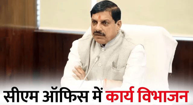 भोपाल में CM ऑफिस ने जारी की अधिकारियों के कार्यों की सूची