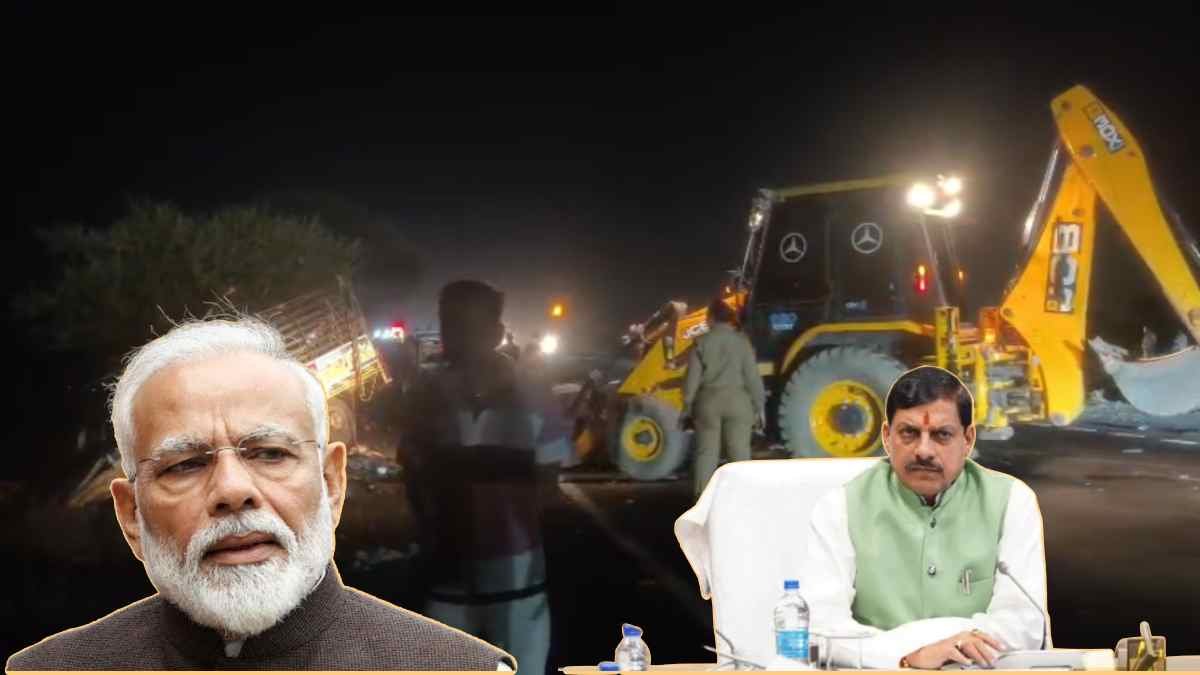 धार सड़क हादसे पर प्रधानमंत्री ने जताया शोक, सीएम ने  किया मुआवजे का ऐलान