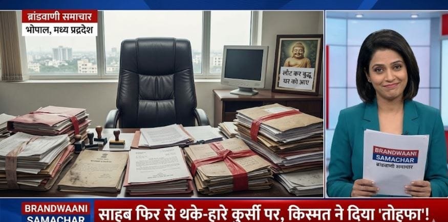 सरकारी सिस्टम का अजब खेल: न स्थाई मुखिया, न छुट्टी का सुख; फिर पुराने साहब के कंधों पर विभाग का बोझ।