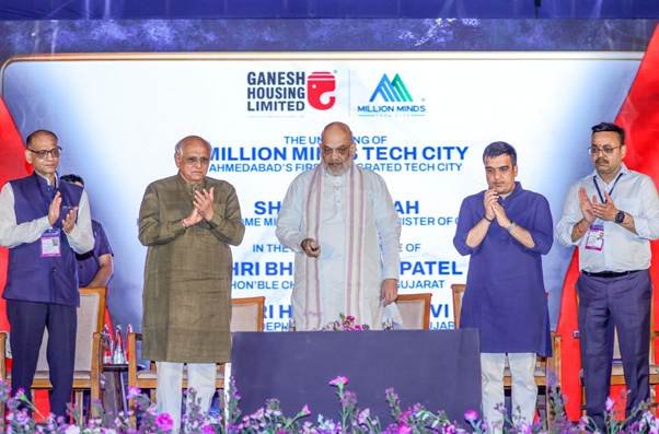 गांधीनगर में 620 करोड़ के विकास कार्यों का शुभारंभ,केंद्रीय गृहमंत्री अमित शाह बोले-गुजरात विकास का मॉडल बन चुका है
