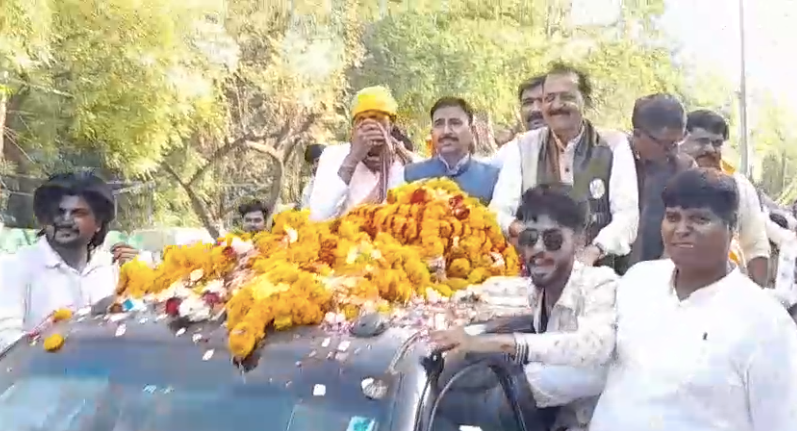 ग्वालियर में अपेक्स बैंक प्रशासक महेंद्र यादव का भव्य स्वागत, किसानों के हितों को प्राथमिकता देने का दिया भरोसा