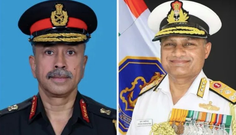 देश को मिले नए सैन्य कमांडर: राजा सुब्रमणि को CDS और वाइस एडमिरल स्वामीनाथन को नेवी चीफ की कमान