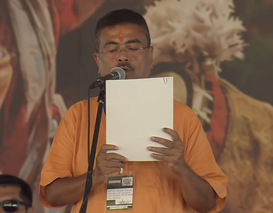 पश्चिम बंगाल में ‘अधिकारी’ राज: सुवेंदु ने ली मुख्यमंत्री पद की शपथ, बंगाल में पहली बार बनी भाजपा सरकार
