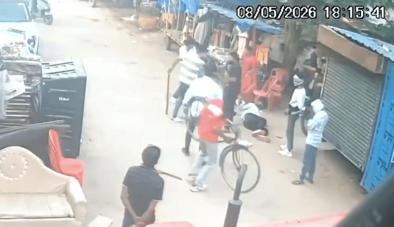 ग्वालियर में युवक की पीट-पीटकर हत्या का LIVE CCTV फुटेज वायरल, मास्टरमाइंड समेत 7 आरोपी फरार