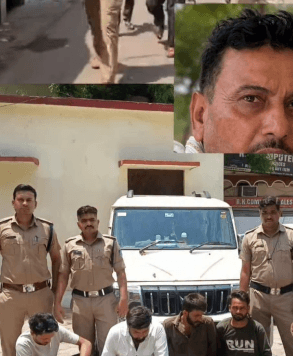 फिरौती के लिए अपहरण का खुलासा, 10 हजार के इनामी चार आरोपी गिरफ्तार, बोलेरो-देशी कट्टा सहित सामग्री बरामद