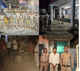 सागर पुलिस की बड़ी कार्रवाई, रात्रि कांबिंग गश्त में 221 वारंटी गिरफ्तार, जिला बदर उल्लंघनकर्ता भी दबोचा