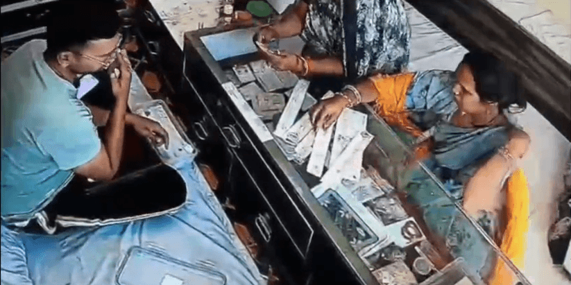 गढ़ाकोटा में महिला चोर गैंग का कारनामा: सराफा दुकान से चांदी की पायल चोरी, CCTV में कैद वारदात