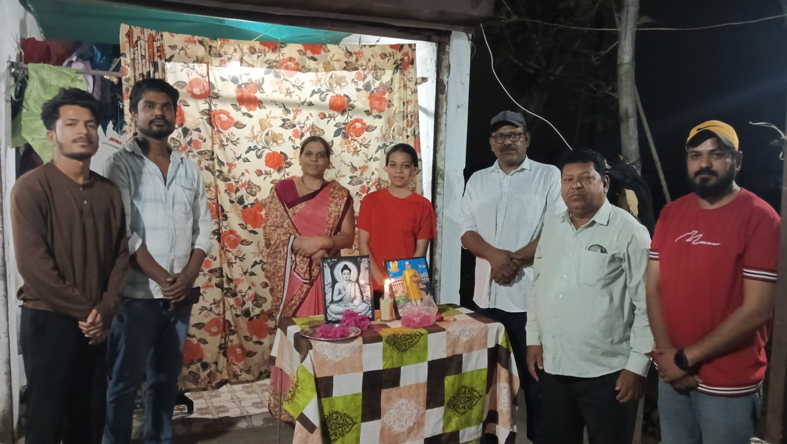 बैतूल के बांसपानी में श्रद्धा से मनाई गई बुद्ध पूर्णिमा, त्रिशरण पंचशील का हुआ वाचन