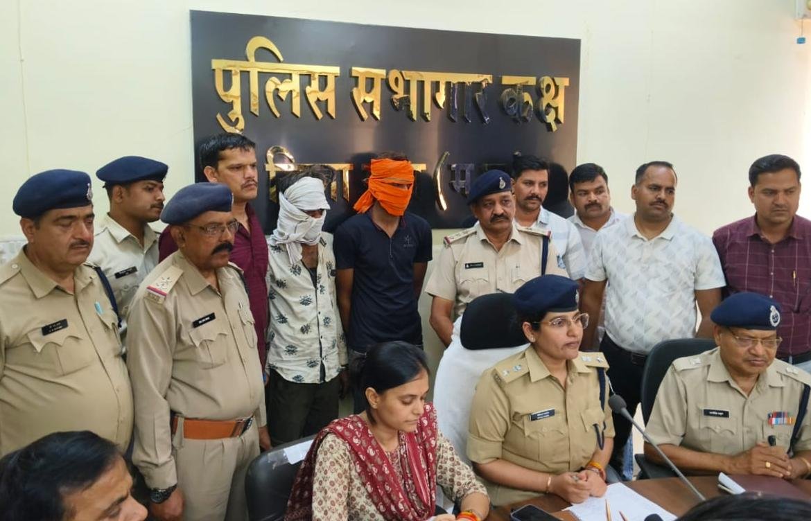 गुना: सूने मकान की चोरी का खुलासा, दो शातिर चोर गिरफ्तार; 7 लाख का माल बरामद