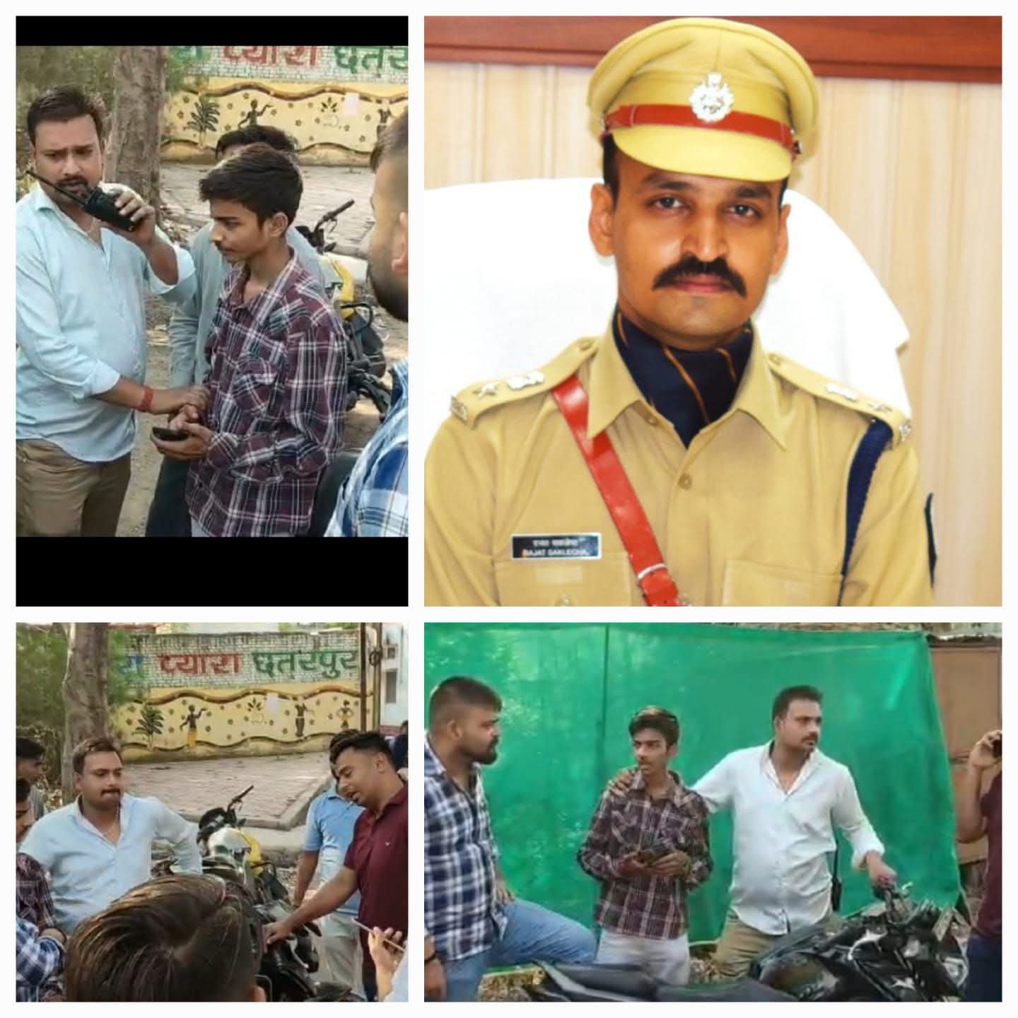 छतरपुर में सिविल ड्रेस पुलिस की कार्रवाई पर बवाल, नाबालिगों से ₹1.27 लाख मिलने के बाद हंगामा