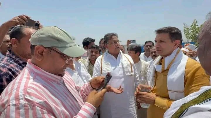 पन्ना जाते वक्त जीतू पटवारी और आलोक चतुर्वेदी को पुलिस ने रोका, कांग्रेस ने बताया लोकतंत्र पर हमला