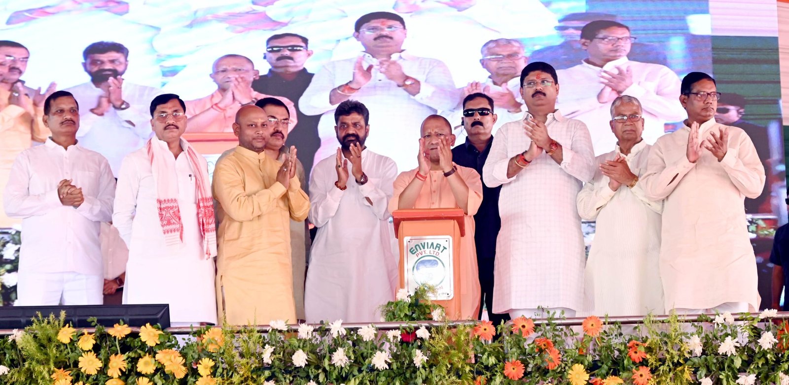 महराजगंज में 208 करोड़ की 79 परियोजनाओं का लोकार्पण व शिलान्यास, CM योगी बोले-UP विकास का ग्रोथ इंजन बना