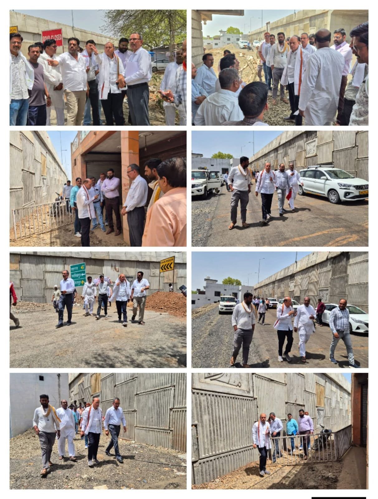 सागर-रहली मार्ग पर अंडरब्रिज निर्माण में देरी, 25 से 50 गांवों के हजारों लोगों को हो रही परेशानी, अधिकारियों को एक सप्ताह में समाधान के निर्देश