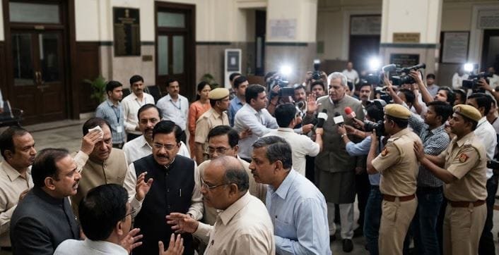 रिटायर्ड आईएएस के बयान से मचा बवाल, प्रशासनिक गलियारों में बढ़ी हलचल
