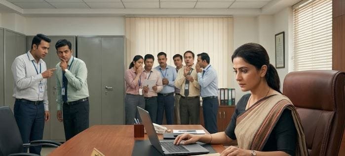 मैडम’ के तेवर पड़े ढीले: हाई-लेवल शिकायत के बाद बदली प्रामोटी IAS की कार्यशैली, अनुशासन में निपटा रहीं काम।